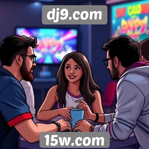 funcionalidades sociais do dj9.com atraem jogadores
