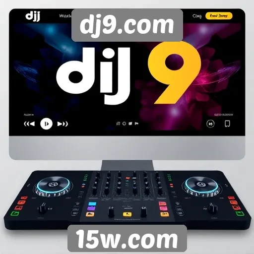 Interface do usuário do dj9.com é intuitiva e acessível